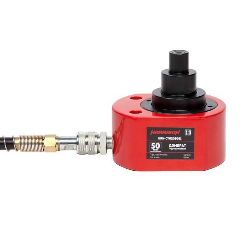 HRH-CY0205061 Гидравлический цилиндр (домкрат), многоступенчатый, однополостной 50 т, ход 66 мм, HARRISON