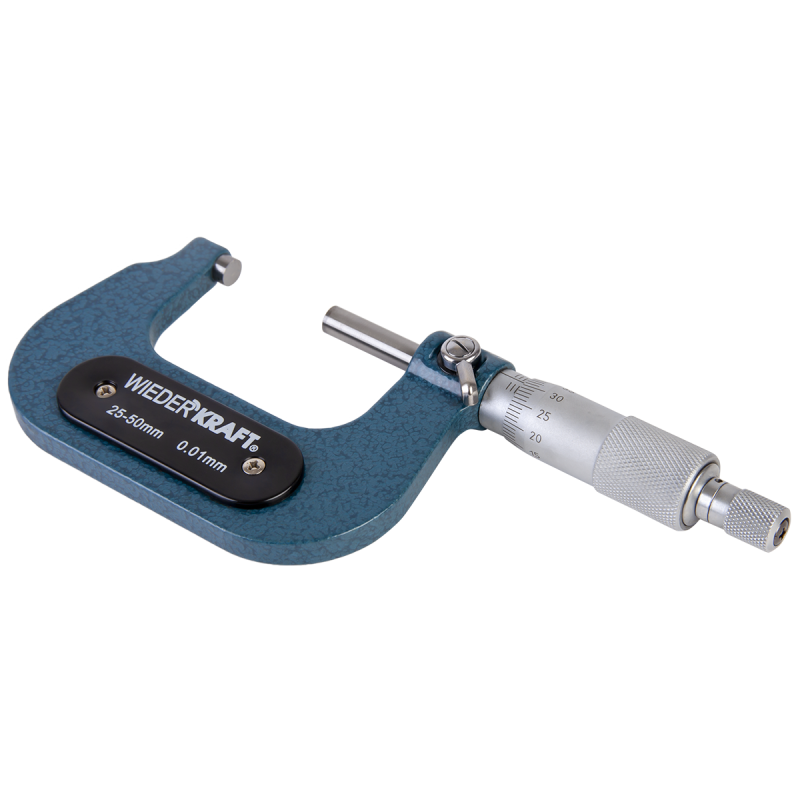 WDK-MM5001 Микрометр нониусный 25-50 мм, 0,01 мм, WiederKraft