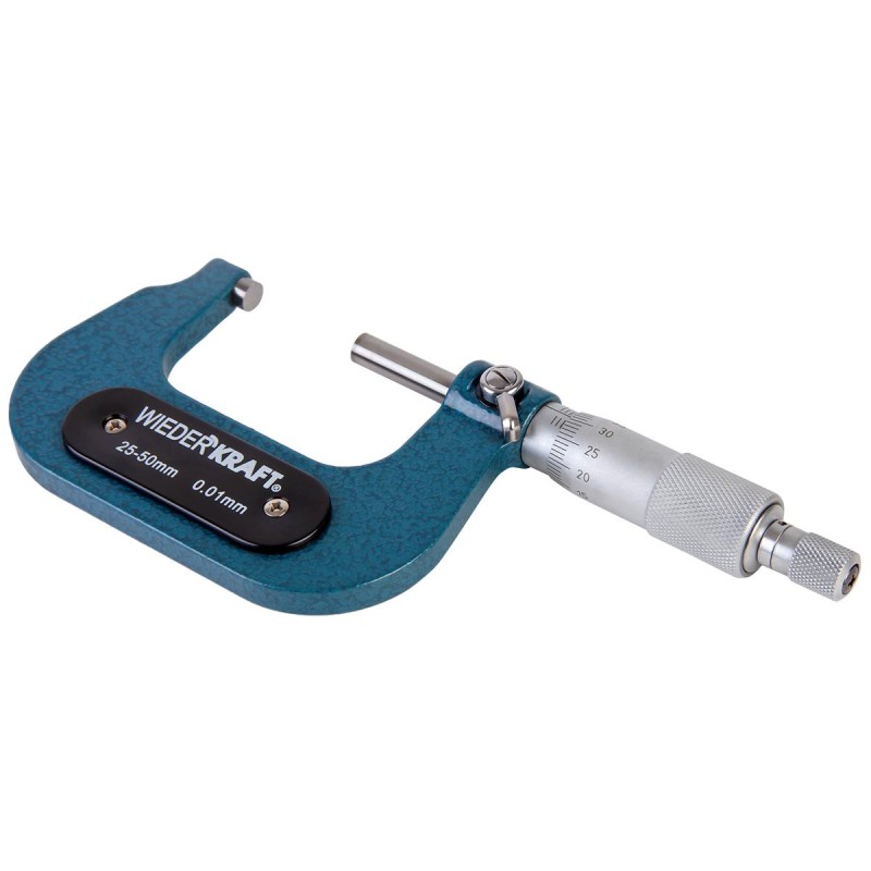 WDK-MM5001 Микрометр нониусный 25-50 мм, 0,01 мм, WiederKraft