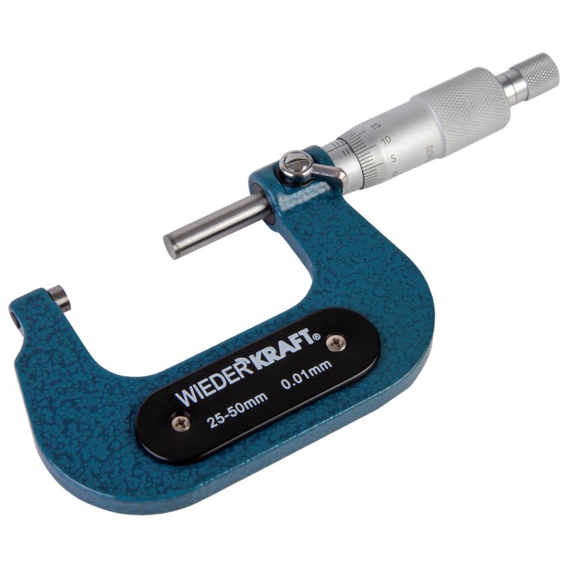 WDK-MM5001 Микрометр нониусный 25-50 мм, 0,01 мм, WiederKraft