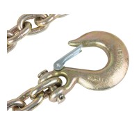 WDK-0302 Тяговая цепь с крюком. Длина 3.5 м, усилие 6 тонн