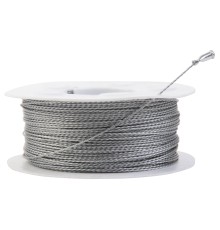 WDK-65306 Струна для снятия стекол автомобиля витая, катушка 100 м