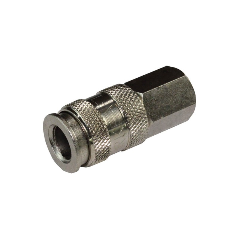 WDK-820SFA Пневматическое быстроразъёмное соединение резьба F 1/4", WiederKraft WDK-820SFA Пневматическое быстроразъёмное соединение резьба F 1/4", WiederKraft