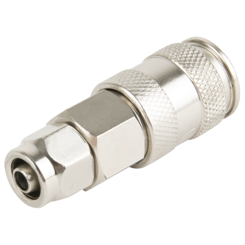 WDK-830SPA Cоединение с обжимным креплением шланга, диаметр 8/10, WiederKraft WDK-830SPA Cоединение с обжимным креплением шланга, диаметр 8/10, WiederKraft