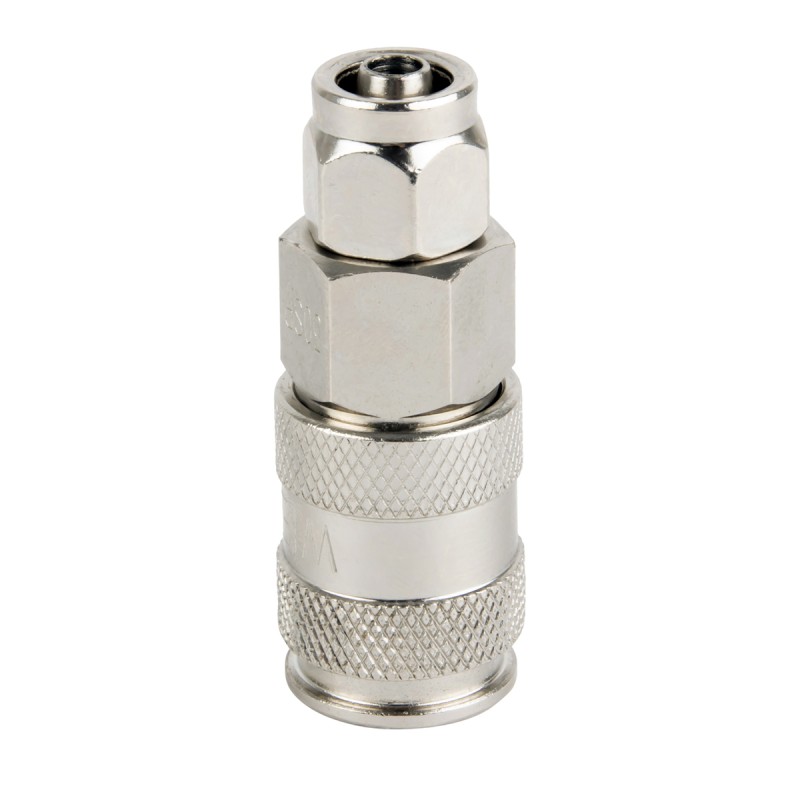 WDK-830SPA Cоединение с обжимным креплением шланга, диаметр 8/10, WiederKraft WDK-830SPA Cоединение с обжимным креплением шланга, диаметр 8/10, WiederKraft