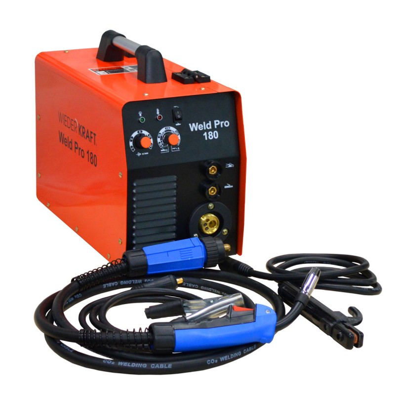 Weld Pro 180 Сварочный аппарат инверторный 180A, 220В MIG/MAG/MMA, WiederKraft Weld Pro 180 Сварочный аппарат инверторный 180A, 220В MIG/MAG/MMA, WiederKraft