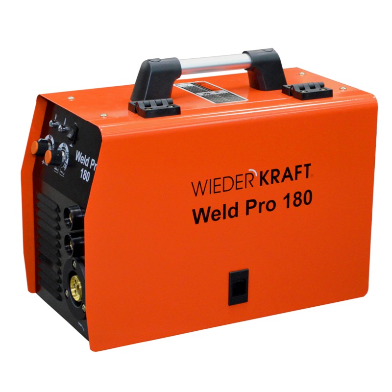 Weld Pro 180 Сварочный аппарат инверторный 180A, 220В MIG/MAG/MMA, WiederKraft Weld Pro 180 Сварочный аппарат инверторный 180A, 220В MIG/MAG/MMA, WiederKraft