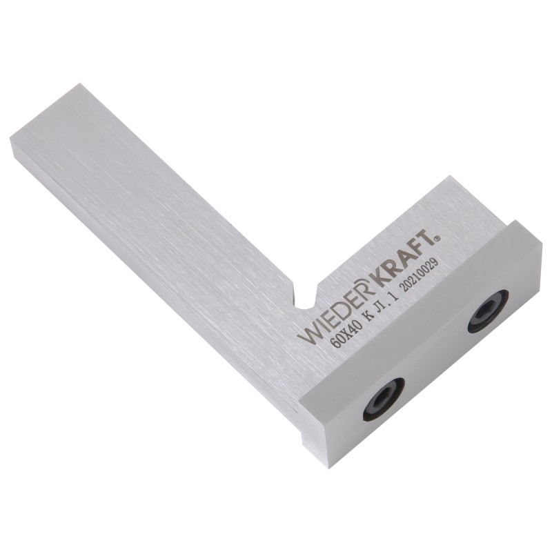 WDK-MR6040 Угольник поверочный 90°, 60x40x20x5 мм, кл. 1, WiederKraft