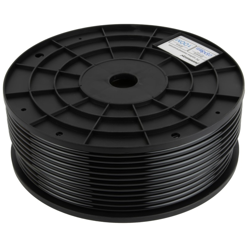 HUS0508-BK Трубка черная Harrison PU 5х8 мм, длина 100 м,