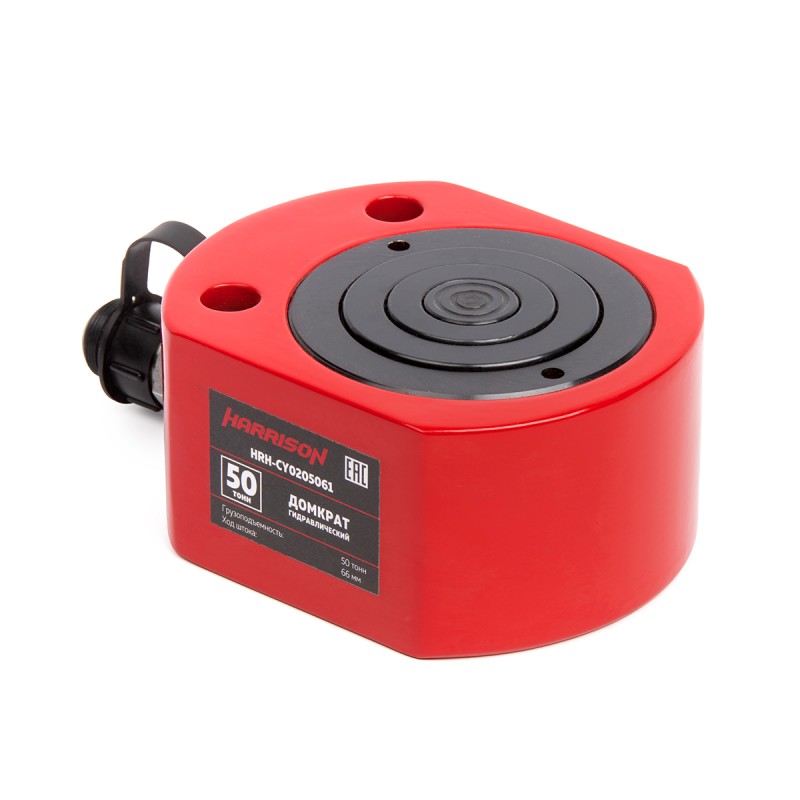 HRH-CY0205061 Гидравлический цилиндр (домкрат), многоступенчатый, однополостной 50 т, ход 66 мм, HARRISON