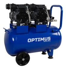 OPT-305044 Компрессор поршневой безмасляный, 440 л/мин, 2650 об/мин, 3 КВт, ресивер 50 л