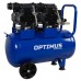 OPT-305044 Компрессор поршневой безмасляный, 440 л/мин, 2650 об/мин, 3 КВт, ресивер 50 л, OPTIMUS