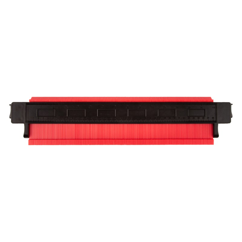WDK-65424 Профильная кузовная линейка, 380 мм, с фиксатором, WiederKraft WDK-65424 Профильная кузовная линейка, 380 мм, с фиксатором, WiederKraft