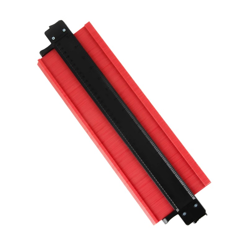 WDK-65424 Профильная кузовная линейка, 380 мм, с фиксатором, WiederKraft WDK-65424 Профильная кузовная линейка, 380 мм, с фиксатором, WiederKraft