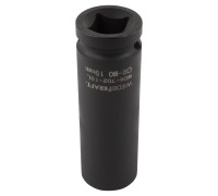 WDK-702-19L Головка торцевая ударная глубокая тонкостенная 1/2", 6 граней, 19 мм