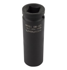 WDK-702-19L Головка торцевая ударная глубокая тонкостенная 1/2", 6 граней, 19 мм