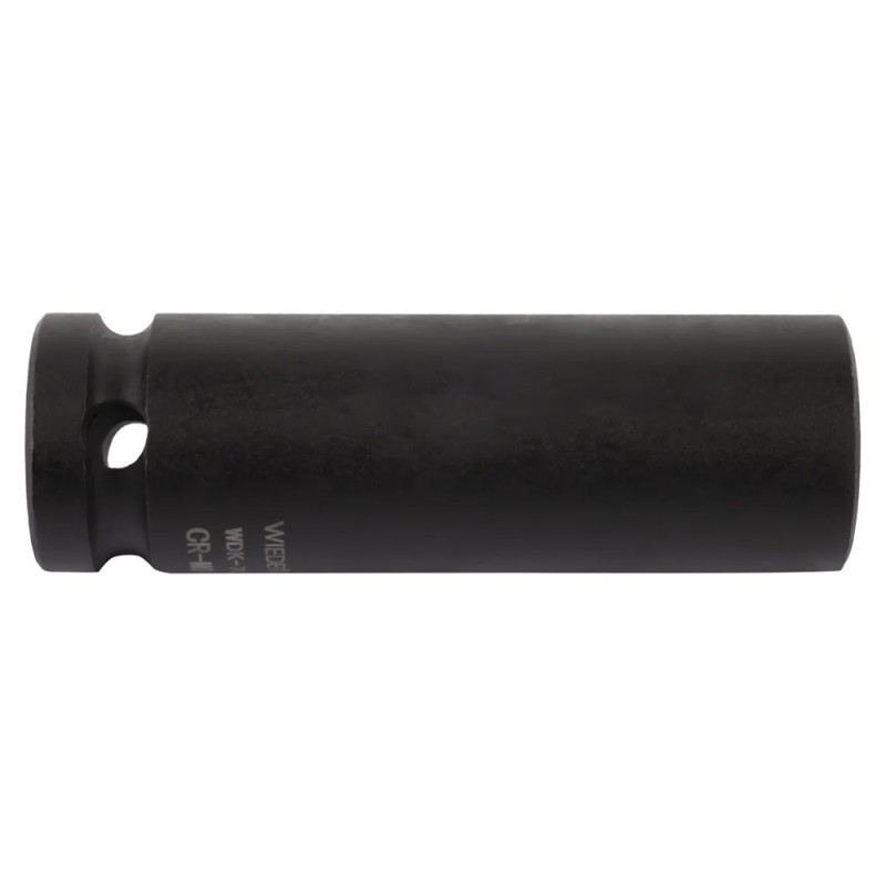 WDK-702-19L Головка торцевая ударная глубокая тонкостенная 1/2", 6 граней, 19 мм, WiederKraft WDK-702-19L Головка торцевая ударная глубокая тонкостенная 1/2", 6 граней, 19 мм, WiederKraft