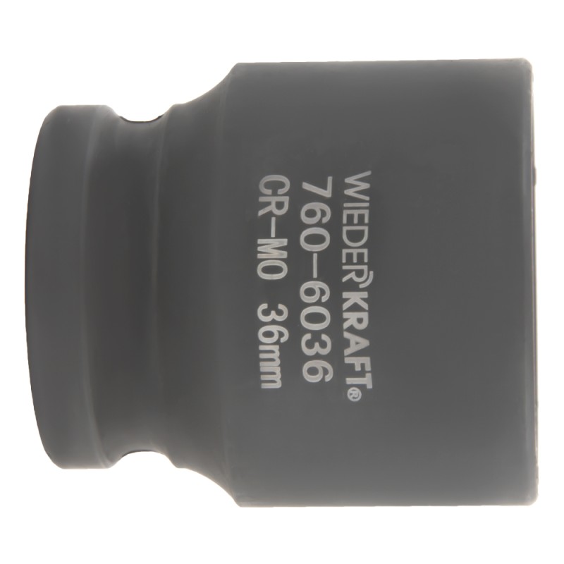WDK-760-6036 Головка ударная 3/4", 6 граней, 36 мм, WiederKraft WDK-760-6036 Головка ударная 3/4", 6 граней, 36 мм, WiederKraft