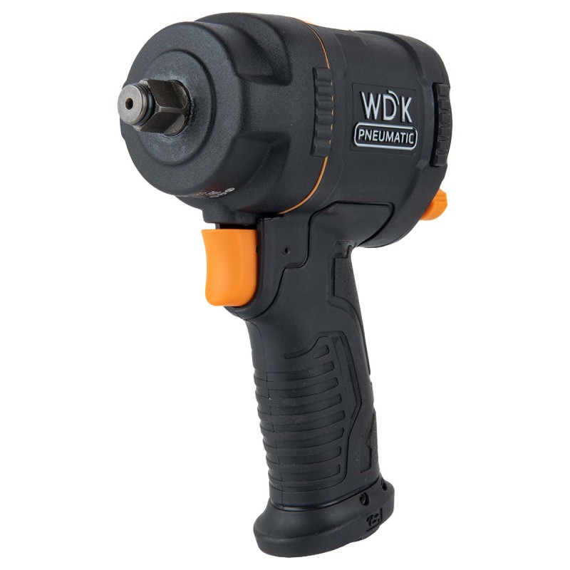 WDK-20425S Гайковерт пневматический ударный, композитный корпус, привод 1/2", 1200 Нм WDK-20425S Гайковерт пневматический ударный, композитный корпус, привод 1/2", 1200 Нм
