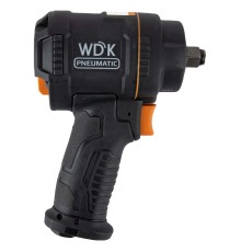 WDK-20425S Гайковерт пневматический ударный, композитный корпус, привод 1/2", 1200 Нм
