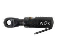 WDK-21340 Пневматическая трещотка со сменными приводами 1/4", 3/8", привод для бит 1/4" (6,3 мм)
