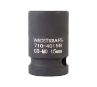 WDK-710-4015 Головка торцевая ударная 1/2", 6 граней, 15 мм