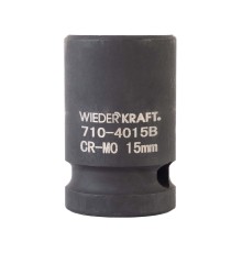 WDK-710-4015 Головка торцевая ударная 1/2", 6 граней, 15 мм