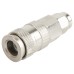WDK-830SPA Cоединение с обжимным креплением шланга, диаметр 8/10, WiederKraft