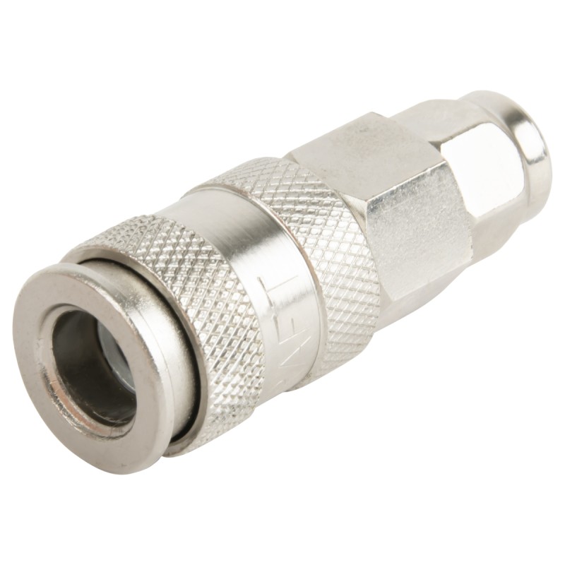 WDK-830SPA Cоединение с обжимным креплением шланга, диаметр 8/10, WiederKraft WDK-830SPA Cоединение с обжимным креплением шланга, диаметр 8/10, WiederKraft