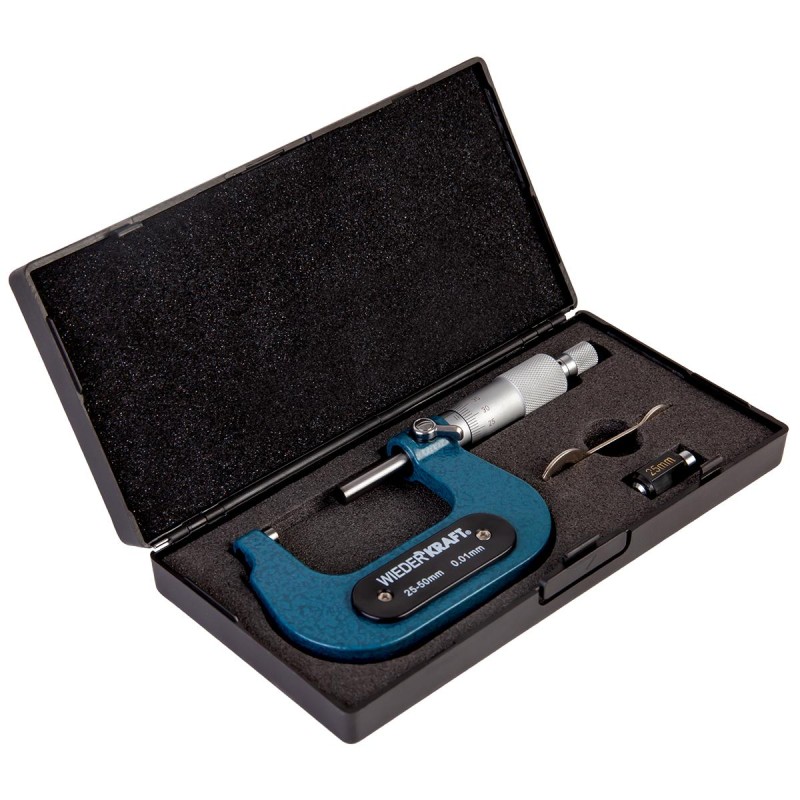 WDK-MM5001 Микрометр нониусный 25-50 мм, 0,01 мм, WiederKraft