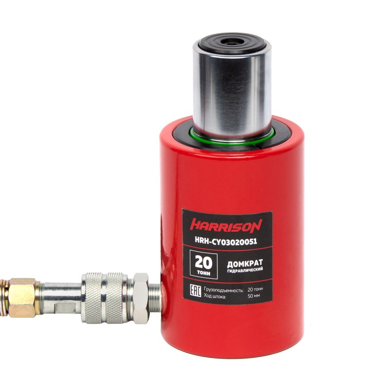 HRH-CY03020051 Гидравлический цилиндр (домкрат), однополостной 20 т, ход 50 мм, HARRISON