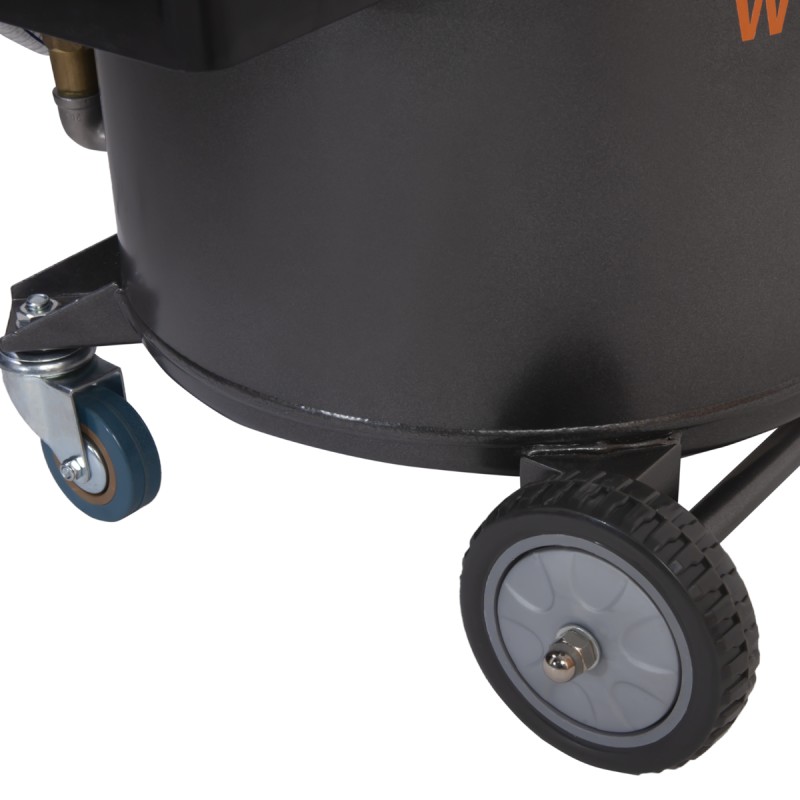 WDK-89292 Маслосменная установка 40 л с воронкой и откачкой через щуп, WiederKraft WDK-89292 Маслосменная установка 40 л с воронкой и откачкой через щуп, WiederKraft