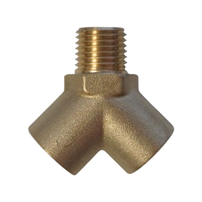 WDK-20FM Фитинг Y - образный, резьба 1/4" PT, F-M-F (внутренний/внутренний/внешний), латунь WDK-20FM Фитинг Y - образный, резьба 1/4" PT, F-M-F (внутренний/внутренний/внешний), латунь
