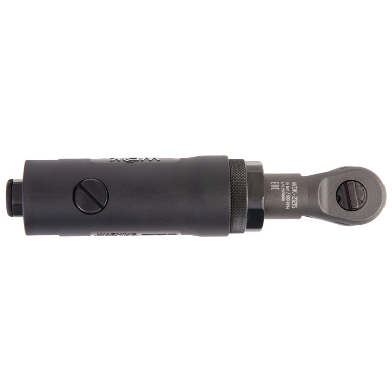 WDK-21215 Пневматическая трещотка 1/4", 55 Нм, усиленная, WiederKraft WDK-21215 Пневматическая трещотка 1/4", 55 Нм, усиленная, WiederKraft