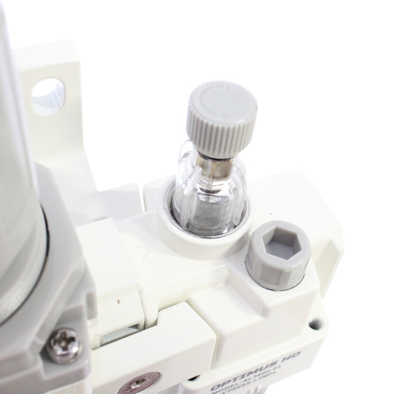 AC3010-03 Блок подготовки воздуха 3/8" с фильтром, манометром, маслораспылителем и регулятором давле, OPTIMUS AC3010-03 Блок подготовки воздуха 3/8" с фильтром, манометром, маслораспылителем и регулятором давле, OPTIMUS