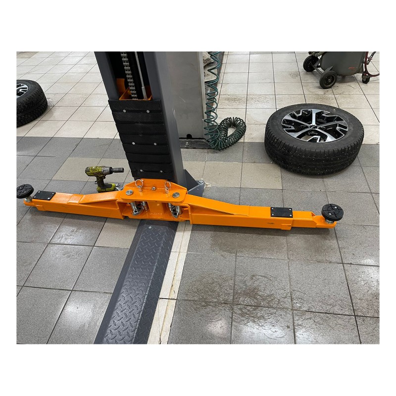 WDK-522E/380 Подъемник двухстоечный, нижняя синхронизация, г/п 4 т, 110-1920 мм, 380В, WiederKraft WDK-522E/380 Подъемник двухстоечный, нижняя синхронизация, г/п 4 т, 110-1920 мм, 380В, WiederKraft