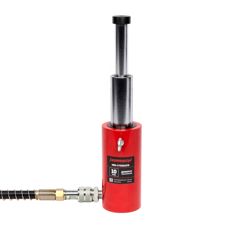 HRH-CY0201270 Гидравлический цилиндр (домкрат), многоступенчатый, однополостной 10 т, ход 270 мм, HARRISON