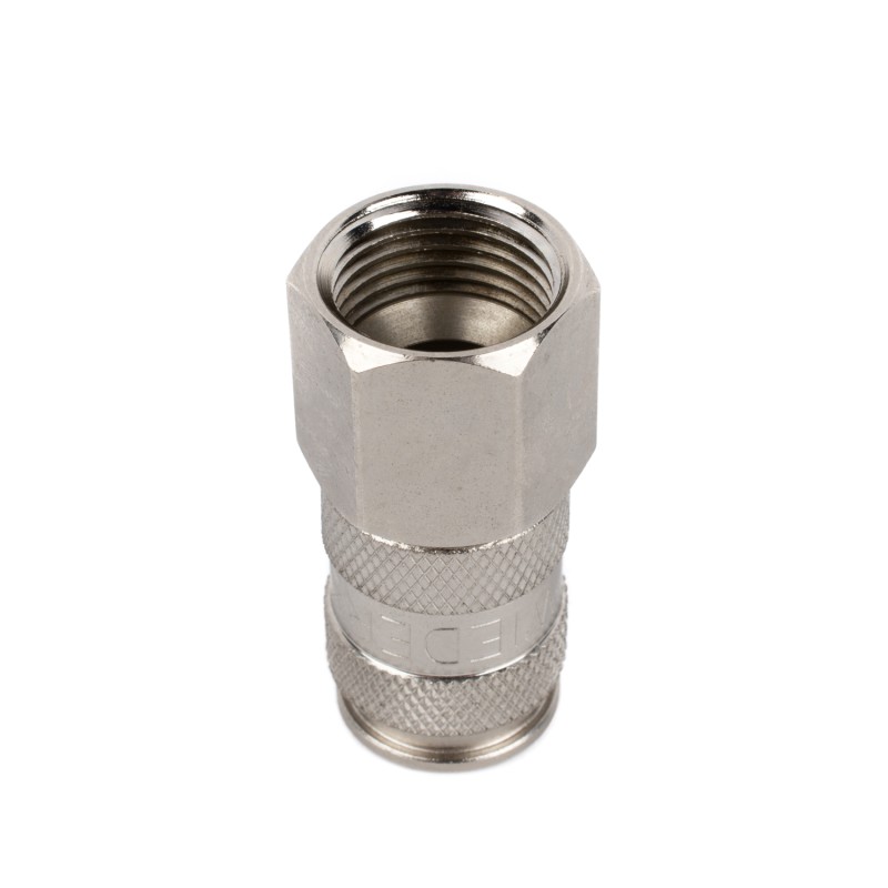 WDK-840SFA Пневматическое быстроразъёмное соединение,резьба F 1/2", WiederKraft WDK-840SFA Пневматическое быстроразъёмное соединение,резьба F 1/2", WiederKraft