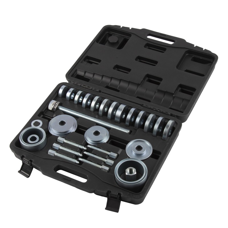 WDK-214550 Инструмент для снятия подшипника ступицы колеса, 31 предмет, WiederKraft