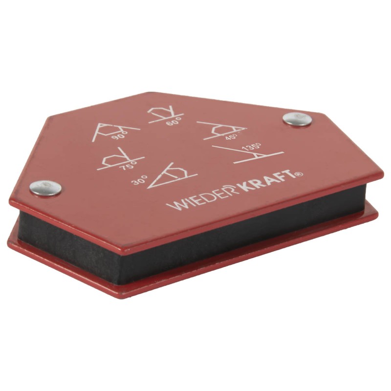 WDK-65025 Сварочный магнит, углы 30°, 45°, 60°, 75°, 90°, 135°, усилие 25 Lbs, WiederKraft WDK-65025 Сварочный магнит, углы 30°, 45°, 60°, 75°, 90°, 135°, усилие 25 Lbs, WiederKraft