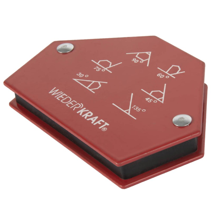 WDK-65025 Сварочный магнит, углы 30°, 45°, 60°, 75°, 90°, 135°, усилие 25 Lbs, WiederKraft WDK-65025 Сварочный магнит, углы 30°, 45°, 60°, 75°, 90°, 135°, усилие 25 Lbs, WiederKraft