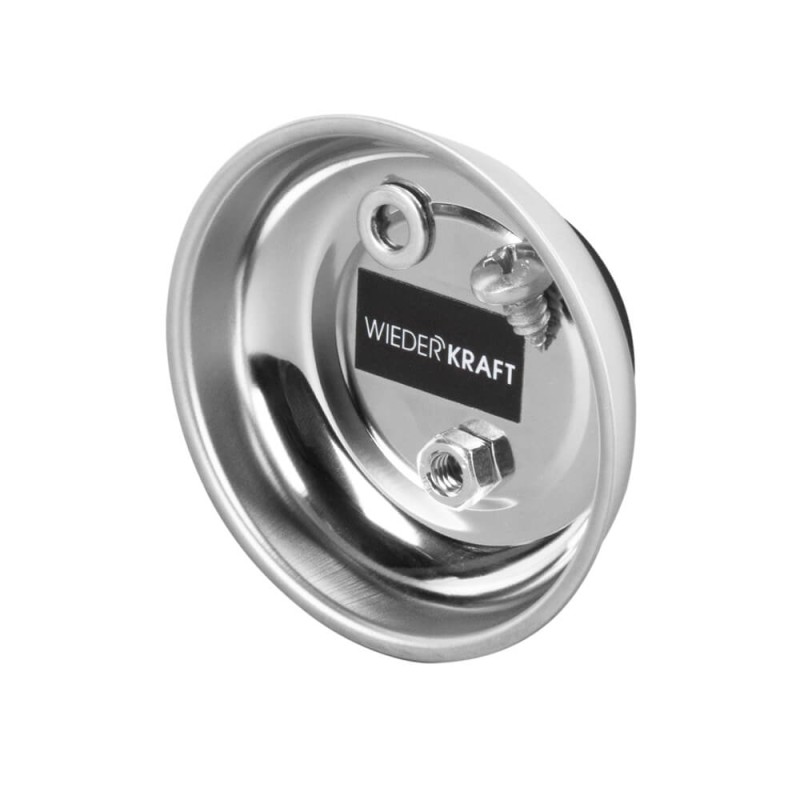 WDK-65145 Магнитный круглый лоток 3" (76 мм), WiederKraft WDK-65145 Магнитный круглый лоток 3" (76 мм), WiederKraft