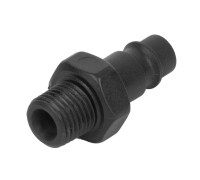 WDK-82PMA Композитный штекер быстроразъемного EU соединения с наружной резьбой 1/4"