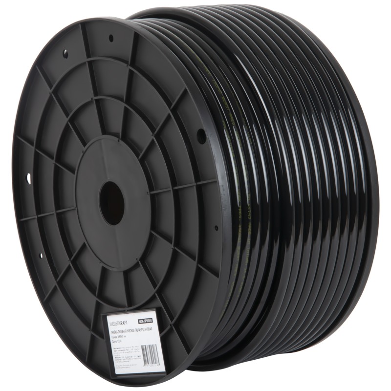 WDK-SPU6510 Трубка пневматическая прямая 6,5x10 мм, катушка, WiederKraft WDK-SPU6510 Трубка пневматическая прямая 6,5x10 мм, катушка, WiederKraft