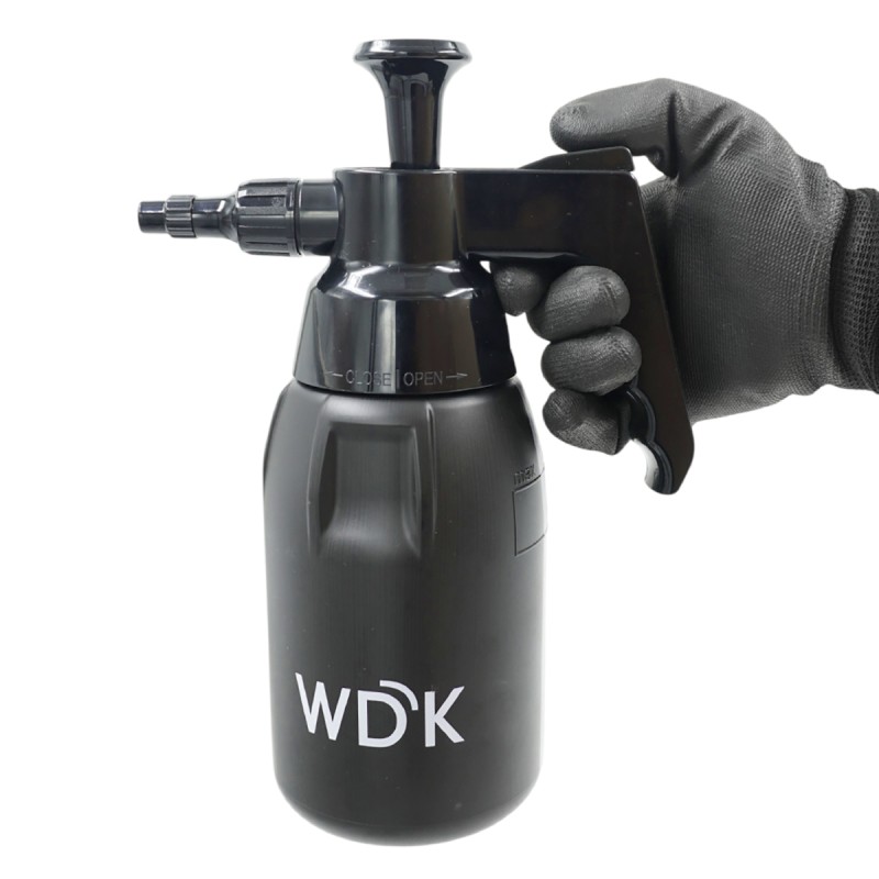 WDK-918 Распылитель насосного действия для обезжиривателей, 1 л, черный