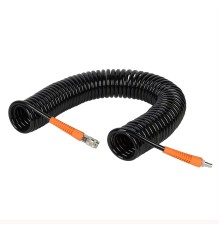 WDK-65710 Шланг пневматический спиральный с БРС, 10 м