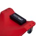 WDK-84068R Лежак ремонтный подкатной, пластиковый, красный, WiederKraft