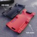 WDK-84068R Лежак ремонтный подкатной, пластиковый, красный, WiederKraft