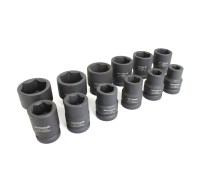 OPT-60112 Набор ударных головок 3/4", 17-41 мм, 12 предметов