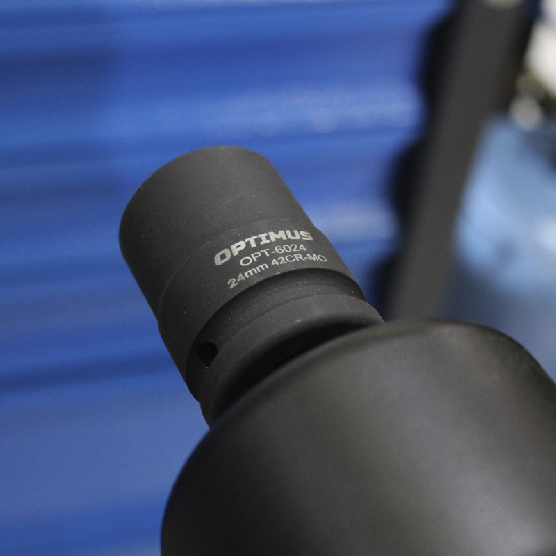 OPT-60112 Набор ударных головок 3/4", 17-41 мм, 12 предметов, OPTIMUS OPT-60112 Набор ударных головок 3/4", 17-41 мм, 12 предметов, OPTIMUS